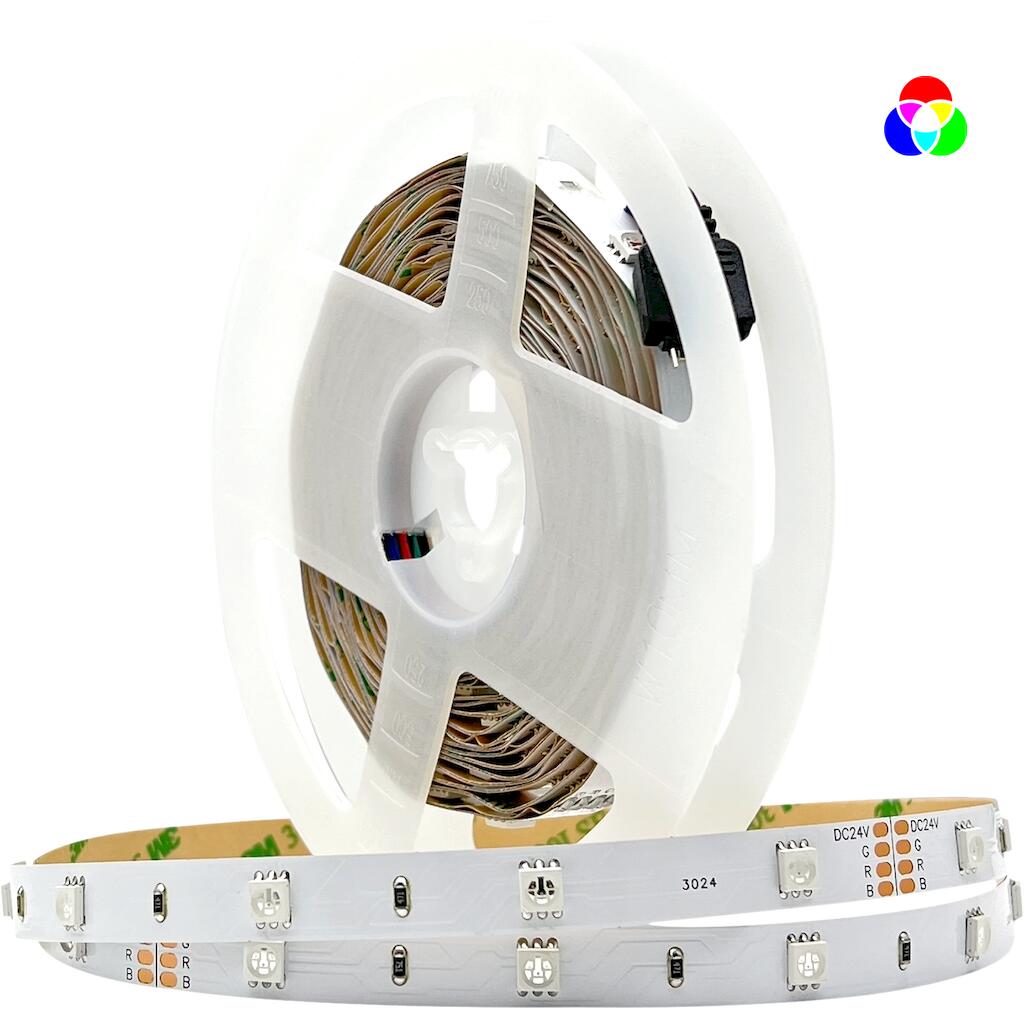 LE7224RGB20_0 Ταινία LED Eco 7.2W 24V RGB IP20 - Image 1