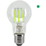 Λάμπα LED Color A60 4W E27 πράσινo 300lm