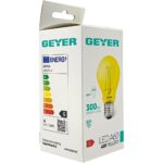 Λάμπα LED Color A60 4W E27 κίτρινo 300lm - Image 4