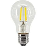 Λάμπα LED Κλασική Filament A60 6W E27 4000K 600lm dim