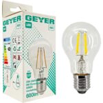 Λάμπα LED Κλασική Filament A60 6W E27 4000K 600lm dim - Image 3