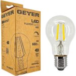 Λάμπα LED Κλασική Filament Α60 6W E27 2700K 700lm - Image 2