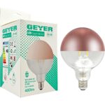 Λάμπα LED Αντεστραμμένου καθρέφτη χαλκός G125 6W E27 2700K 480lm dim - Image 3