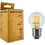 Λάμπα LED Σφαιρική Filament G45 4W E27 2700K 470lm - Image 5