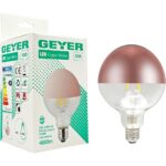 Λάμπα LED Αντεστραμμένου καθρέφτη χαλκός G95 6W E27 2700K 550lm dim - Image 3