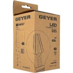 Λάμπα LED Γλόμπος Filament matt G95 6W E27 2700K 650lm - Image 4