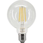 Λάμπα LED Γλόμπος Filament G95 6W E27 2700K 700lm