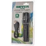 Επαναφορτιζόμενος LED Φακός 5W USB με Power Bank - Image 2