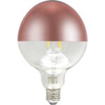 Λάμπα LED Αντεστραμμένου καθρέφτη χαλκός A60 E27 6W 2700K 550lm dim