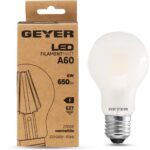 Λάμπα LED Κλασική Filament matt A60 6W E27 2700K 650lm - Image 3