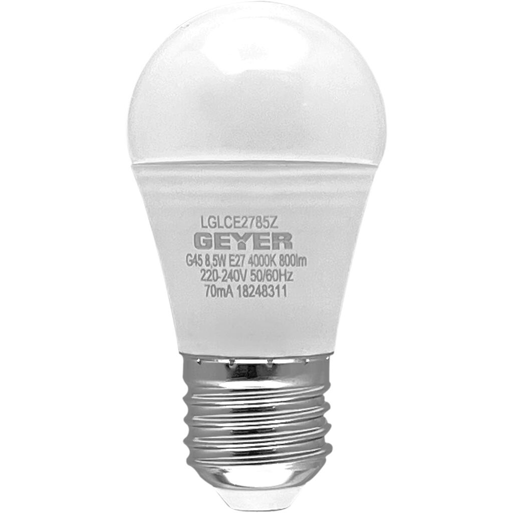 LGLCE2785Z_0 Λάμπα LED Σφαιρική G45 8.5W E27 4000K 800lm - Image 1