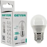 Λάμπα LED Σφαιρική G45 2.5W E27 6500K 250lm - Image 3