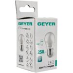 Λάμπα LED Σφαιρική G45 2.5W E27 6500K 250lm - Image 4
