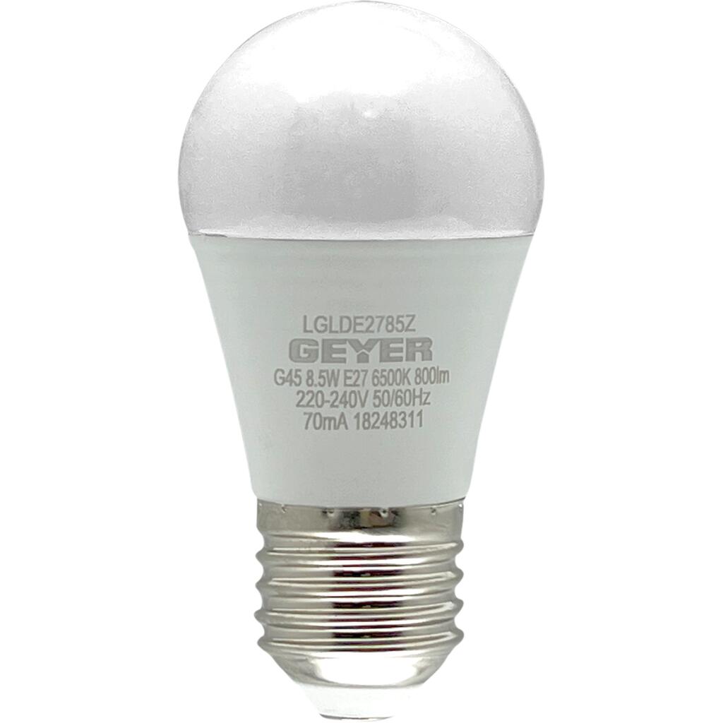 LGLDE2785Z_0 Λάμπα LED Σφαιρική G45 8.5W E27 6500K 800lm - Image 1