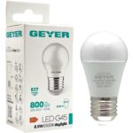 Λάμπα LED Σφαιρική G45 8.5W E27 6500K 800lm - Image 3