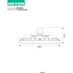Καμπάνα LED Highbay Economy 150W 5000K 15000lm IP65 - Image 2