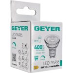 Λάμπα LED PAR16 Glass 4W GU10 3000K 400lm 36° dim - Image 4