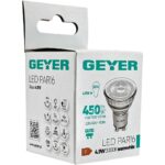 Λάμπα LED PAR16 Glass 4.9W GU10 3000K 450lm 36° - Image 4