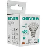 Λάμπα LED PAR16 Glass 4.9W GU10 6500K 450lm 60° - Image 4