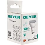 Λάμπα LED PAR16 3W GU10 4000K 250lm - Image 4