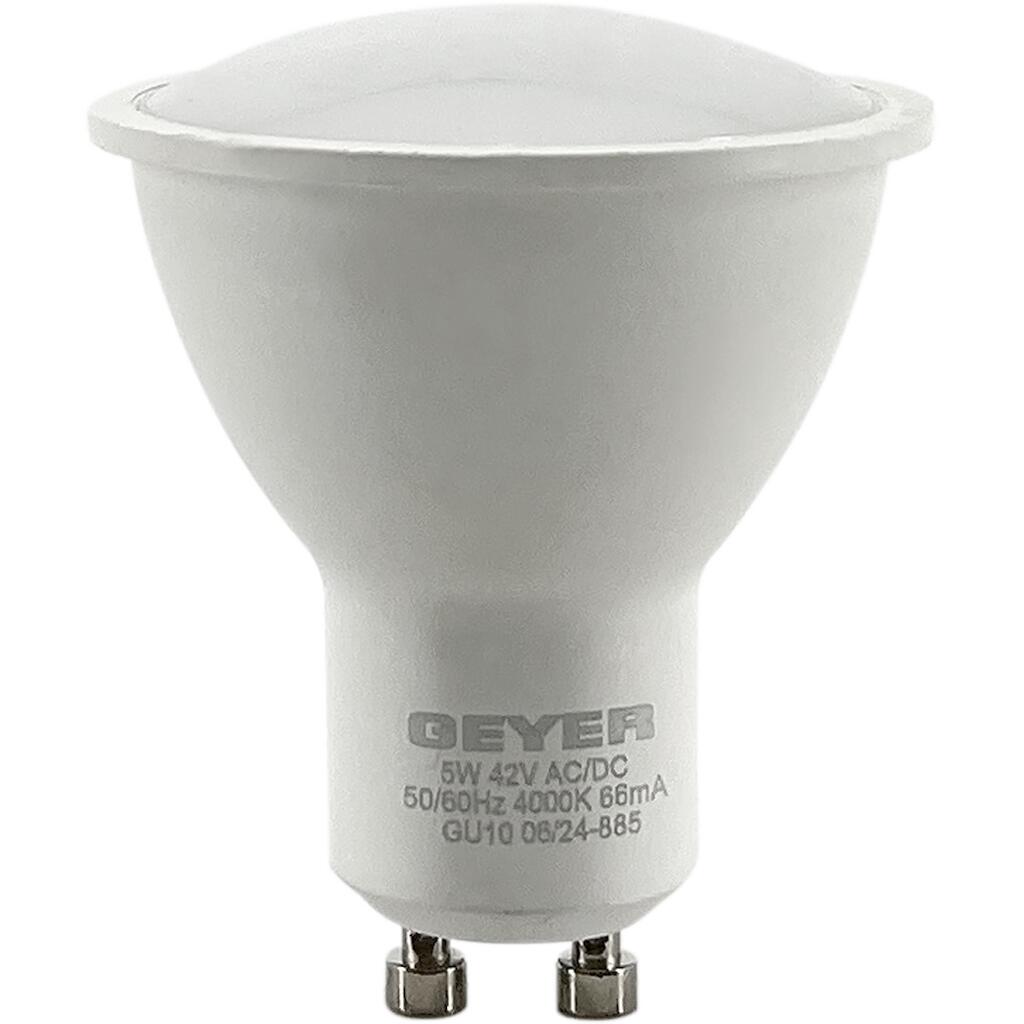 LHGC5-42_0 Λάμπα LED PAR16 5W GU10 4000K 400lm 42V AC/DC - Image 1