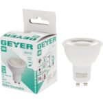 Λάμπα LED PAR16 5W GU10 3000K 480lm 38° dim - Image 3