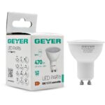 Λάμπα LED PAR16 5W GU10 3000K 470lm - Image 5