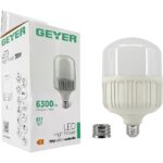 Λάμπα LED High Power Economy 70W E27 4000K 6300lm IP44 με αντάπτορα Ε40 - Image 3