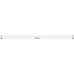 Λάμπα LED T8 ST 17W G13 4000K 1980lm 1.2m με LED starter - Image 3