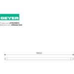 Λάμπα LED T8 ST 22W G13 4000K 2300lm 1.5m με LED starter - Image 2