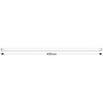 Λάμπα LED T8 DS 15W G13 3000K 1500lm 0.9m - Image 2