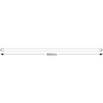 Λάμπα LED T8 ST 12W G13 3000K 1440lm 0.9m με LED starter - Image 4