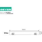 Λάμπα LED Linestra 15W S14s 3000K 1500lm 1.0m - Image 2