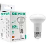 Λάμπα LED R63 8W E27 3000K 806lm - Image 3