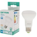 Λάμπα LED R63 8W E27 3000K 720lm - Image 3