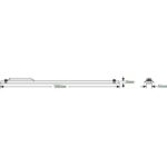 Φωτιστικό LED Line 40W 4000K 4200lm 1.2m γκρι - Image 3