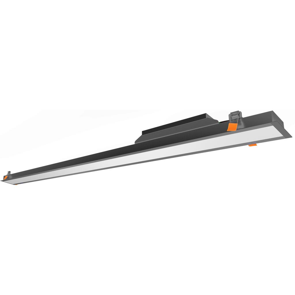 LLRT-1.2WDB_0 Φωτιστικό LED Line 40W 3000K 4000lm 1.2m μαύρο - Image 1