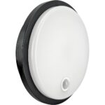 Φωτιστικό LED με αισθητήρα κίνησης 10W 4000K 1000lm IP65 μαύρο - Image 3