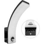 Φωτιστικό LED με αισθητήρα κίνησης 12-15-20W 4000K 1300-1600-2100lm IP65 μαύρο - Image 3