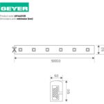 Ταινία LED Neon 14.4W 24V μπλε 1400lm IP67 6x12mm - Image 2