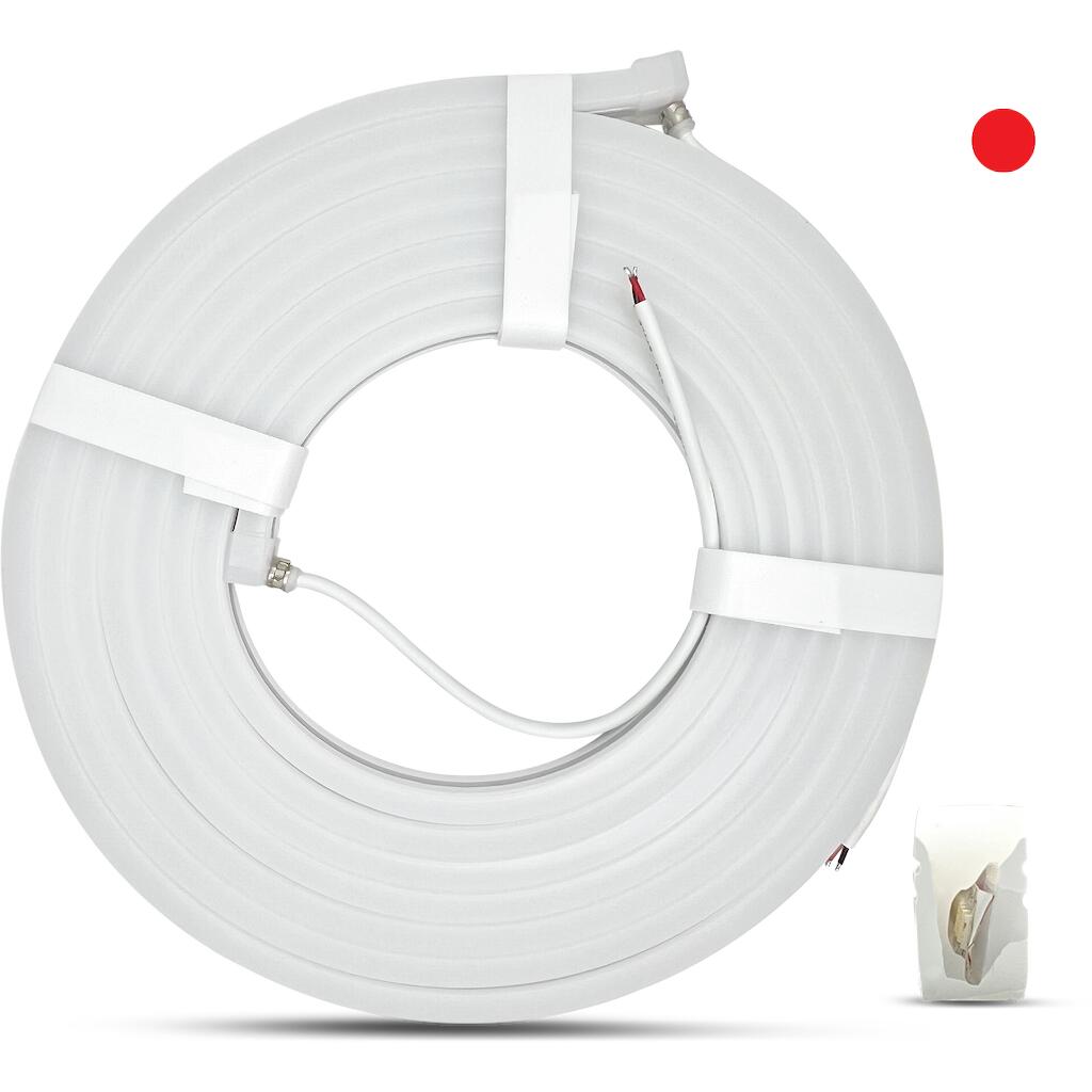LN1449518R_0 Ταινία LED Neon 14.4W 24V κόκκινη 1400lm IP67 10x23mm - Image 1