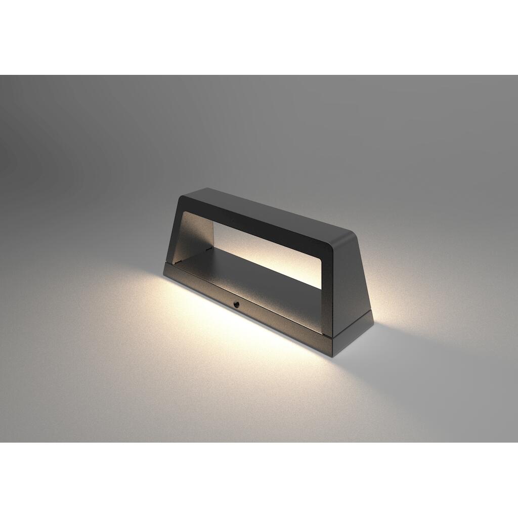 LOWL80240WDG_0 Απλίκα LED 6W 3000K 250lm 240x80 IP54 - Image 1