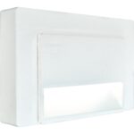 Απλίκα LED 1.2W 3000K 110lm 125x83 IP54 λευκό