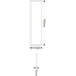 LED Panel Slim 120x30 40W 4000K 3800lm - Image 2
