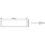 LED Panel Eco 120x30 40W 6500K 4000lm - Image 2
