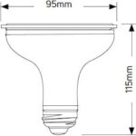 Λάμπα LED PAR30 11W E27 4000K 1000lm - Image 2
