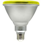Λάμπα LED PAR38 15W E27 κίτρινo IP65