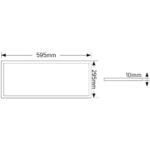 Panel LED Slim 60x30 24W 6000K 2160lm - Image 2