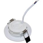 LED Spot χωνευτό GU10 7W 3000K/4000K/6500K 560lm IP20 λευκό (switchable) PC/PMMA - Image 2
