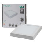 Επίτοιχο PL LED τετράγωνο 18W 4000K 1550lm 225x225mm - Image 3